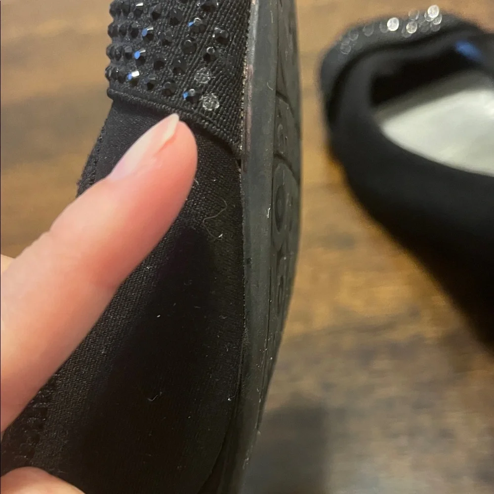 Anne Klein Sport Black Peep Toe Heels - Picture 14 of 14
